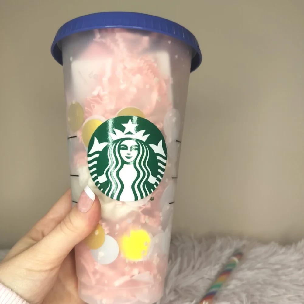 ๐ Gift In A Cup! ๐ Starbucks Cup with 10 Gifts Inside! ๐ - Picture 3 of 13